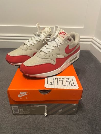 Air Max 1 Anniversary Red - 12uk