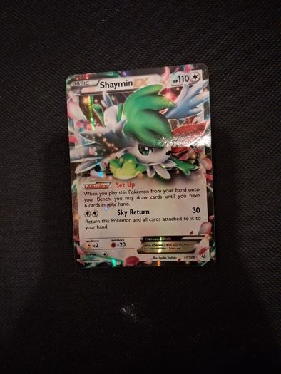 Pokemon Card: shaymin ex 77