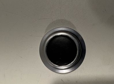Bmw 5 Series E60 Lci E61 Control Button Pearl Gloss Chrome 6983881 A3l2b76g