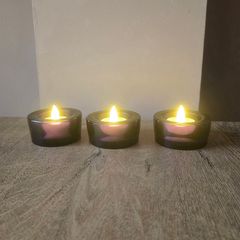 3 tealight holders