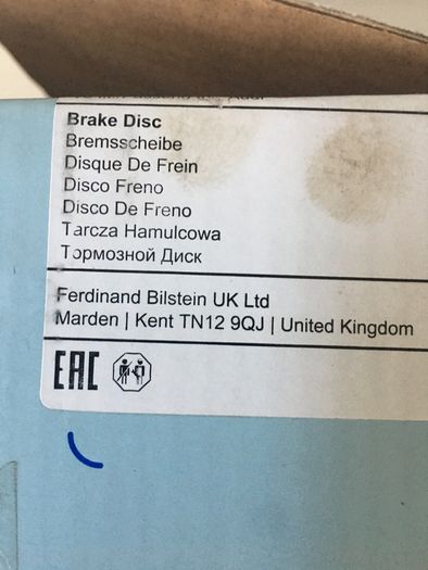 Brake disks rear Audi Seat VW