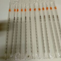 Graduated glass pipettes pack of 12