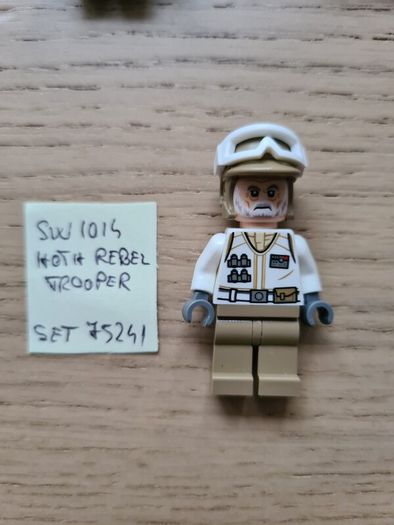 lego sw1014 hoth rebel trooper, set star wars 75241