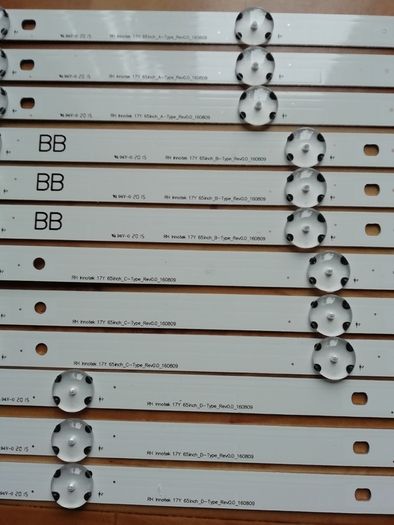 New Full  Backlight Set For Lg 65uj630v 65uj634v 65uj6300 65uk6100plb 65uj5500 Innotek 17y 65inch_a  65uj63_uhd_a B C D