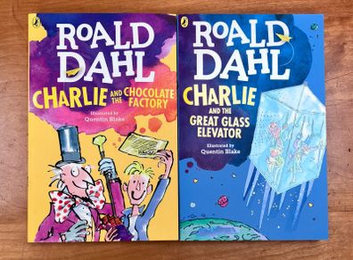 Charlie And The Chocolate Factory Books 1&2 by Roald Dahl