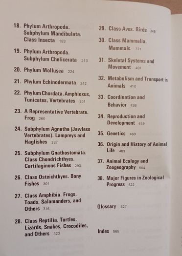College Zoology Book