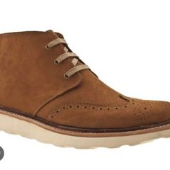 Momentum Esquire Wedge Wingtip Chukka Boots