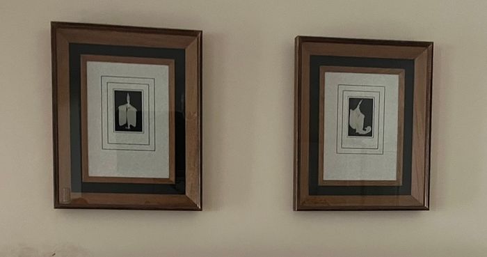 2 Large Framed Prints