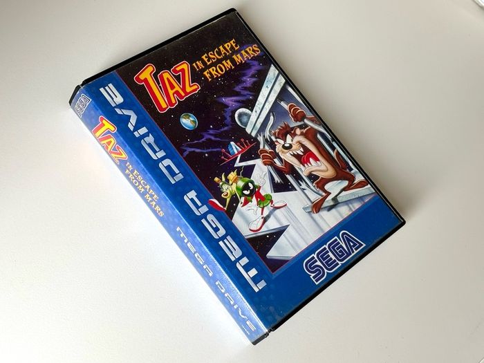 Taz in Escape from Mars for Sega Mega Drive - Boxed