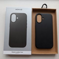 Nomad Modern Leather Case for iPhone 17