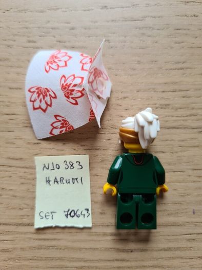 lego njo0383 Harumi, set ninjago 70643