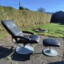 Office Chair and Footstool Image 2