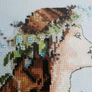 Handmade Cross Stitch Embroidy - Mermaid Image 4