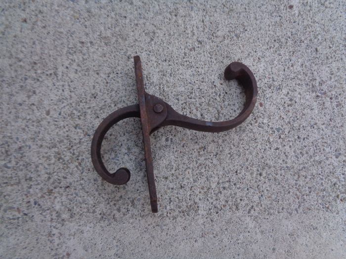 Vintage Metal Door Handles x 6 for Sale