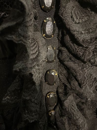 KARTA Stunning Black Longsleeve Cocktail Dress Size L!