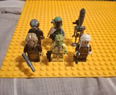 Lego star wars minifigures bounty hunter set