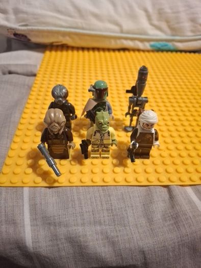 Lego star wars minifigures bounty hunter set