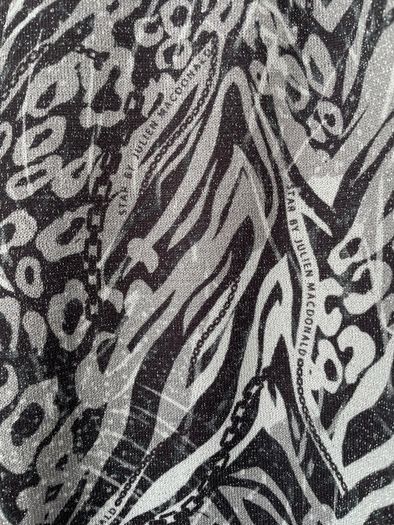 Julien MacDonald star metallized yarn top