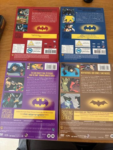 batman animated series volume 1-4
