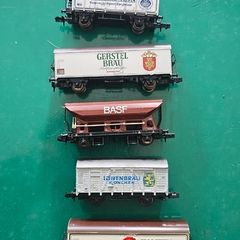n gauge vintage model railway freight cars