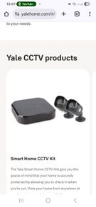 yale security. cameras