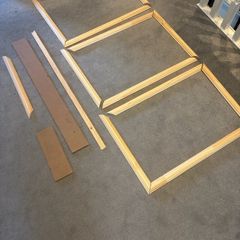 Wooden panelling pieces