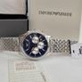 Emporio Armani 41mm Blue Dial Chronograph Watch AR11582 Image 5