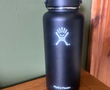 Hydro Flask with extra straw lid