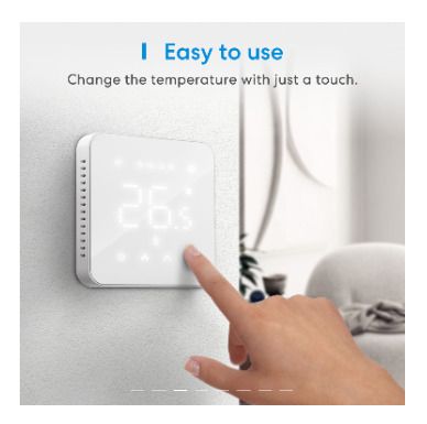 Smart Wi-Fi Thermostat MTS200 EU for Electric Underfloor Heating System