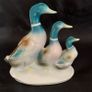 Vintage Grafenthal Porcelain Mallard Duck family figurine Image 3
