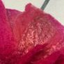 Bright Pink Felt Brooch Image 3