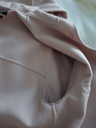 Max Mara Gary Hooded Patch Pocket Jacket - Powder Pink - RRP 529 - Fits UK 12