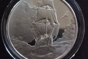 1 oz silver ASCENSION ISLAND 2025 1 Dollar Bu Afonso de Albuquerque