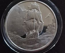 1 oz silver ASCENSION ISLAND 2025 1 Dollar Bu Afonso de Albuquerque