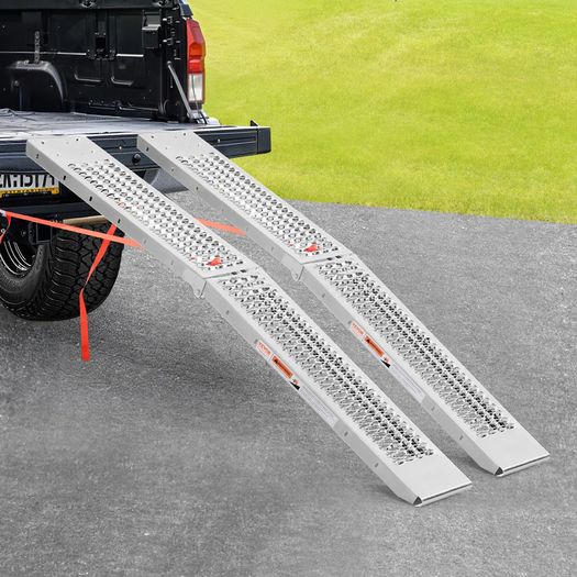 Heavy Duty Steel Ramps Fit for ATV, UTV, Motorcycle, Electric Bicycle, etc