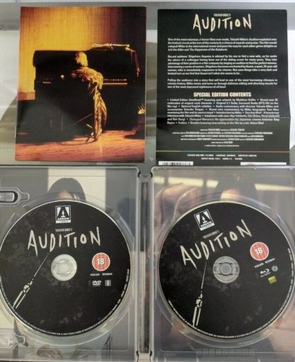 Audition blu ray steelbook