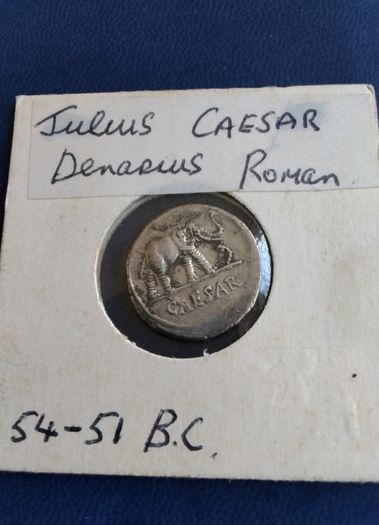 Julius  Caesar  Silver Coin