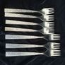 Arthur Price, forks, Atlas cutlery, Cascade, mid century cutlery Image 2