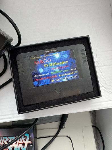 Sega saturn + Saroo (110v needs step down)