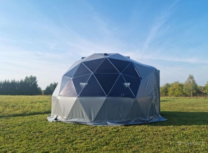 Deluxe 5m(16.4ft) Extremely Strong Structure For Irish Weather Dome Igloo Glamping