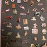 collection of over 100 Vintage Badges pin back from Volvic..Hollywood chewing gum..Fujicolor etc. Image 3