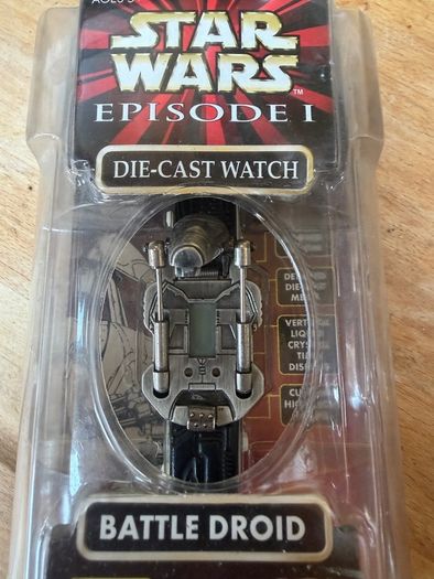 Star Wars battle droid watch