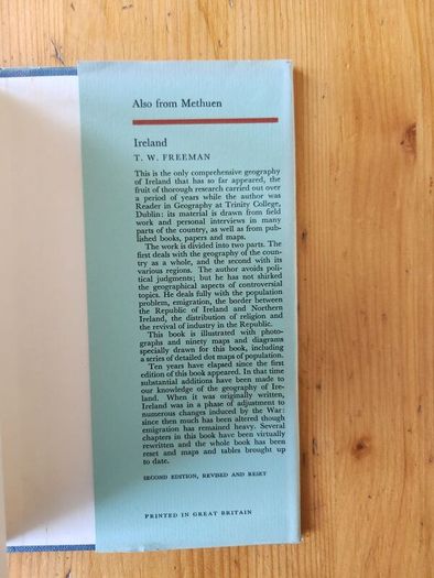 Antiquities Of The Irish Countryside.  By Sean P. Riordain. Hardback With Dustjacket In Good Condition.