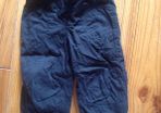 Gorgeous Black Lined Trousers Age 9-12 months