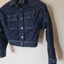 Pepe jeans dua lipa denim jacket Size xxs pit to pit 17" in like new condition Image 4