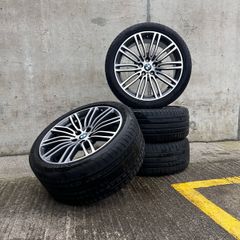 Genuine BMW Style 664M 19" Alloys & Tyres - Like New, Good Year Tyres