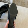 M&S slingback suede shoes size 4 . New Image 5