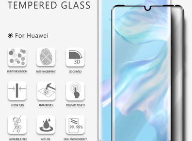 Full Tempered Glass Screen Protectors For Huawei P Smart P20 P30 P40 Pro Lite