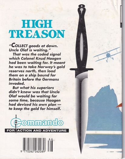 Commando #3364 High Treason 2000 Dc Thomson