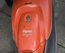 Flymo Turbo Compact 330 Electric Hover Lawnmower  Working Order